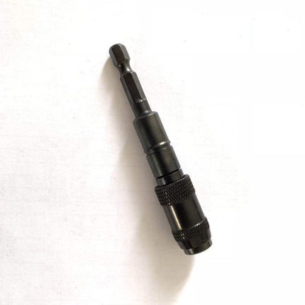 Flexible Drill Bit Extension Shaft for Tight Spaces, Silver and Black Drill and Screwdriver Attachment for Cabinet Backs and Corners