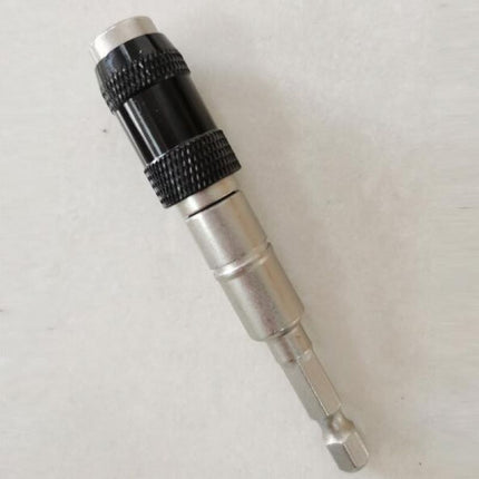 Flexible Drill Bit Extension Shaft for Tight Spaces, Silver and Black Drill and Screwdriver Attachment for Cabinet Backs and Corners