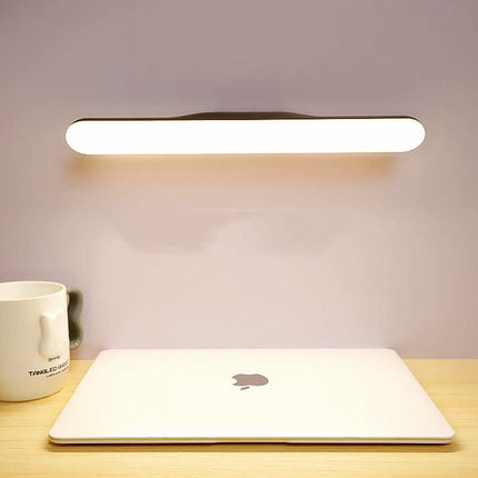 Rechargeable Magnetic LED Desk Lamp, Cordless Dimmable Reading Light with Multiple Brightness Levels and No Drilling