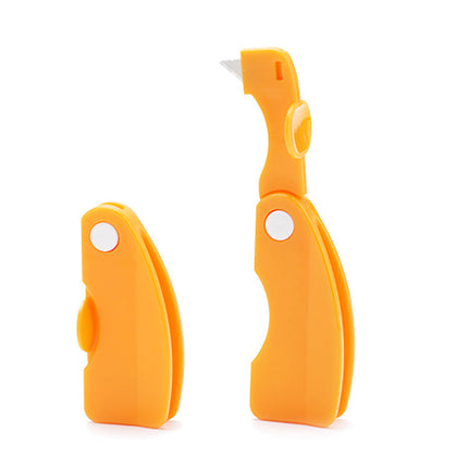 Orange Peeler Tool with Non Slip Ergonomic Handle, Citrus Peel Remover and Segment Slicer for Oranges, Snacks, Salads and Desserts