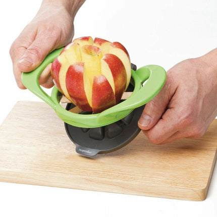 Stainless Steel Apple Slicer with Easy Grip Handle | Effortless Fruit Preparation