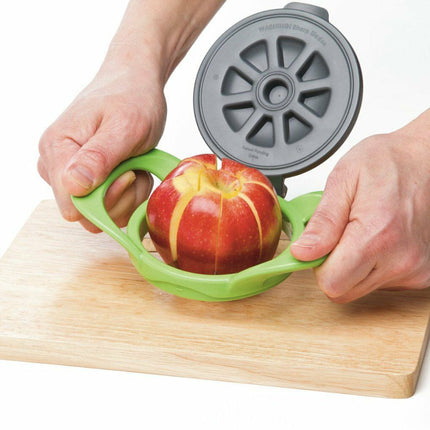 Stainless Steel Apple Slicer with Easy Grip Handle | Effortless Fruit Preparation