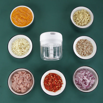 Versatile Vegetable Chopper with Sharp Stainless Steel Blades | Easy Meal Prep for Quick Cooking