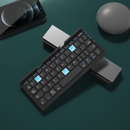 Bluetooth Folding Keyboard with Compact Design | Portable Typing Solution for Travel