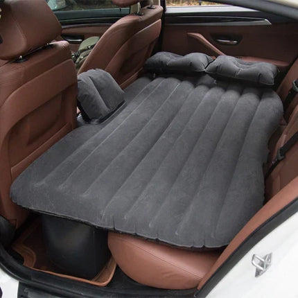 Inflatable Car Bed with Electric Pump, Puncture Resistant Air Mattress for the Back of the Car, 3 Colors, for Road Trips