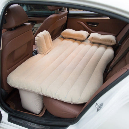 Inflatable Car Bed with Electric Pump, Puncture Resistant Air Mattress for the Back of the Car, 3 Colors, for Road Trips