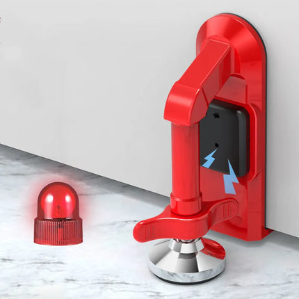 Door Stop Alarm with Adjustable Sensitivity, Portable Anti-Tamper Door Wedge for Home, Travel and Hotel Rooms
