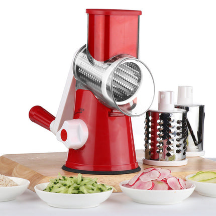 Vegetable Slicer with Interchangeable Blades | Effortless Cutting for Quick Meal Prep