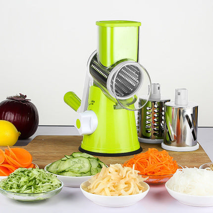 Vegetable Slicer with Interchangeable Blades | Effortless Cutting for Quick Meal Prep