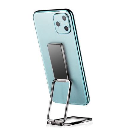 Adjustable Phone and Tablet Stand for Desk, Tilting Hands-Free Holder for Video Calls, Kitchen Recipes and Streaming