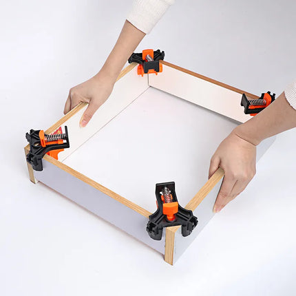 Adjustable Corner Clamps with Strong Grip for Picture Frames, Boxes and Furniture, Holding Tool for Gluing and Nailing