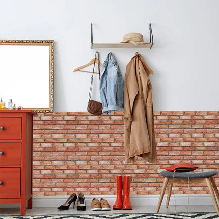 Self-Adhesive Wall Tiles for Easy Home Makeover | Decorative Design for Instant Style Upgrade (Set of 10)