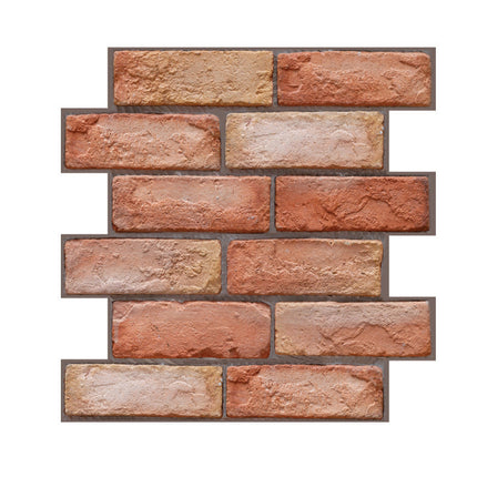 Self-Adhesive Wall Tiles for Easy Home Makeover | Decorative Design for Instant Style Upgrade (Set of 10)