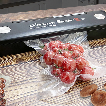 Vacuum Sealer Machine for Food Preservation with Compact Design | Freshness & Space Saver