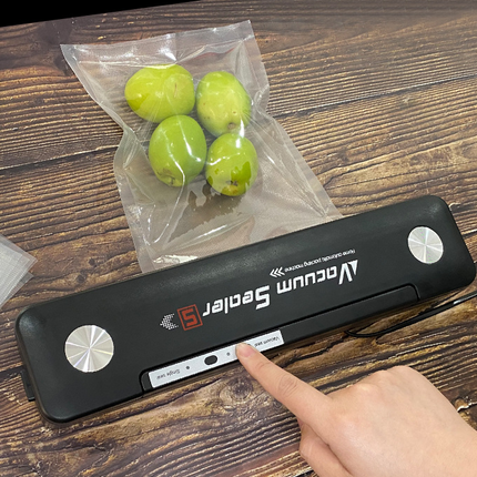 Vacuum Sealer Machine for Food Preservation with Compact Design | Freshness & Space Saver