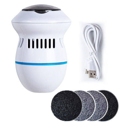 Electric Foot File and Dead Skin Remover, Handheld Callus Smoothing Pedicure Tool for Dry Heels