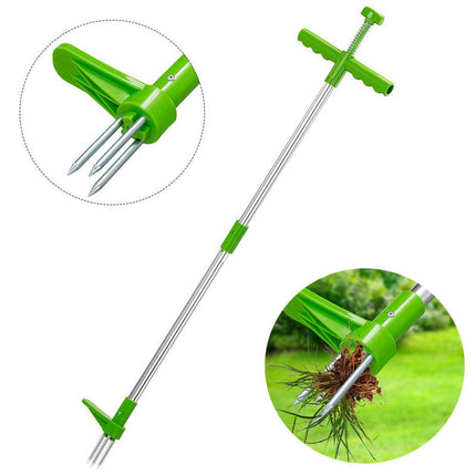 Ergonomic Weed Puller Tool with Adjustable Handle | Durable Design for Effortless Gardening
