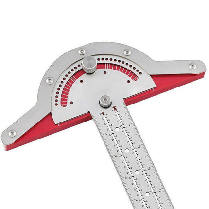 Precision Angle Layout Ruler with Clear Scale & Durable Design | Ideal Tool for Accurate Measurements