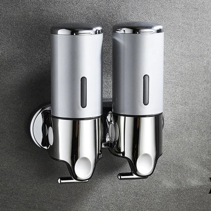 Wall-Mounted Shower Dispenser with Touchless Pump | Durable Design for Mess-Free Bathing