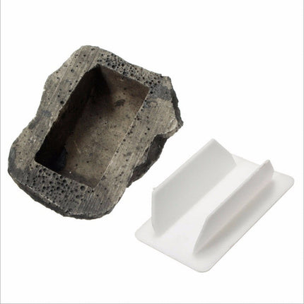 Stone Hidden Key Safe with Realistic Design | Secure Outdoor Key Storage