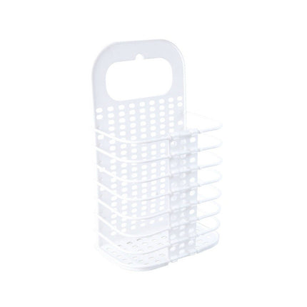 Foldable Laundry Basket, Wall Mounted Breathable Hamper that Folds Flat for Bathroom, Laundry Room and Closet Doors