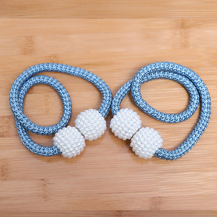 Pearl Magnetic Curtain Buckles with Elegant Design | Chic Closure for Home Decor