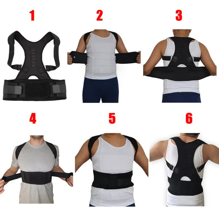 SpineAlign Correction Belt with Adjustable Support | Posture Improvement for Back Relief
