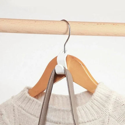 Closet Hanger Hooks, Space Saving Hanger Connectors for Stacking Clothes Hangers in Small Closets