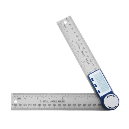 Digital Angle Finder Ruler, 0.1 Degree Accuracy Angle Measuring Tool for Flooring, Tiling and DIY Woodworking