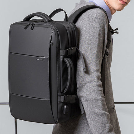 Business Casual Backpack with Multi-Pocket Design, Everyday Commuter Daypack for Work and School, 5 Colors