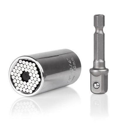 Universal Socket Wrench Tool with Flexible Grip | Versatile Design for Easy Repairs