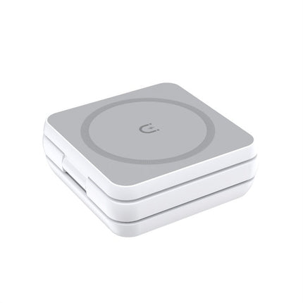 Foldable Wireless Charger 3-in-1 for Phone, Smartwatch and Earbuds, 15W Charging Station with Type-C Input