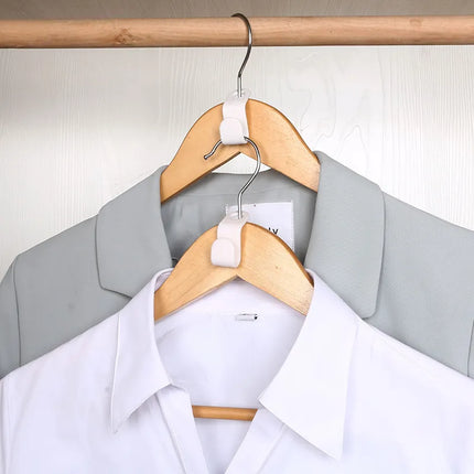 Closet Hanger Hooks, Space Saving Hanger Connectors for Stacking Clothes Hangers in Small Closets