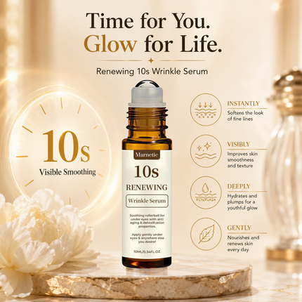 Hyaluronic Acid Serum, Hydrating Face Serum with Cooling Roller Tip – image 6