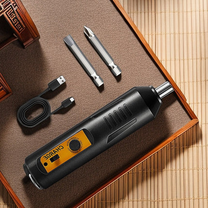 Electric Screwdriver with Consistent Torque, Powered Driver for Furniture Assembly, Electronics and Home Repairs