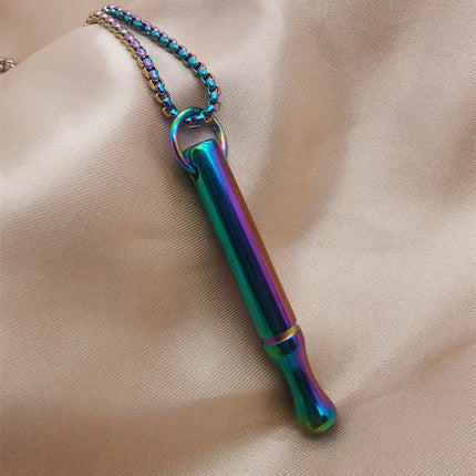Nicotine-Free Breathing Necklace | Stylish Accessory for Stress Relief and Relaxation