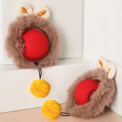 Interactive Rolling Pet Toy with Motion Sensors | Engaging Playtime for Dogs and Cats