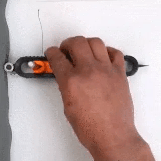Contour Gauge Shape Duplicator, Profile Copy Tool With Locking Adjustment, for Tiling, Laminate and Woodworking