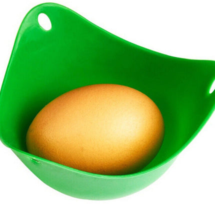 Silicone Egg Poacher Set with Non-Stick Design | Easy Cooking for Perfectly Poached Eggs