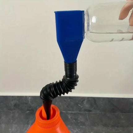 Flexible Spill-Free Funnel with Wide Opening | Essential Kitchen Tool for Easy Pouring