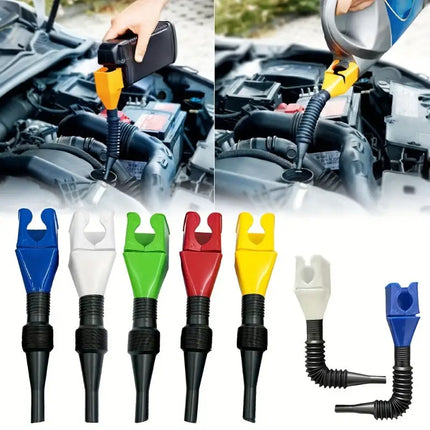 Flexible Spill-Free Funnel with Wide Opening | Essential Kitchen Tool for Easy Pouring