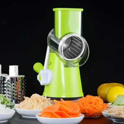 Vegetable Slicer with Interchangeable Blades | Effortless Cutting for Quick Meal Prep