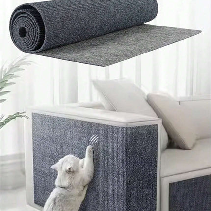 Cat Scratching Pad with Self-Adhesive Backing, Cut to Size Sofa and Chair Protector, 3 Sizes and 6 Colours