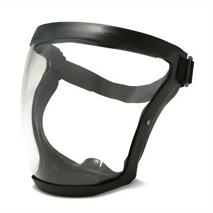 Face Shield with Anti Fog Coating, Lightweight Clear Visor Fits Over Glasses, Protection from Dust and Flying Debris