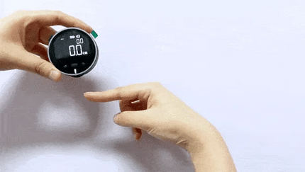 Digital Measuring Tape, 99 m Electronic Tape Measure with 20 Measurement Memory for Curves and Corners