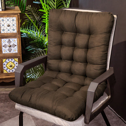 Polyester Outdoor Chair Cushion with Thick Padding | Comfortable Support for Patio and Dining Seats