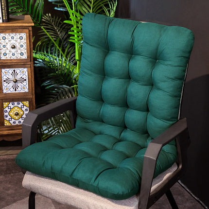 Polyester Outdoor Chair Cushion with Thick Padding | Comfortable Support for Patio and Dining Seats