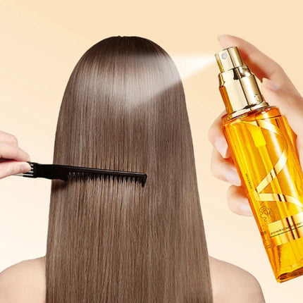 Hair Oil Spray for Dry Hair with Lightweight Nourishing Formula, Shine and Smoothing Mist for At Home Styling