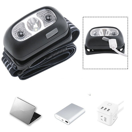 LED Headlamp with Adjustable Brightness & Lightweight Design | Perfect for Camping and Outdoor Activities