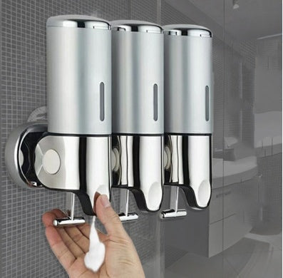 Wall-Mounted Shower Dispenser with Touchless Pump | Durable Design for Mess-Free Bathing
